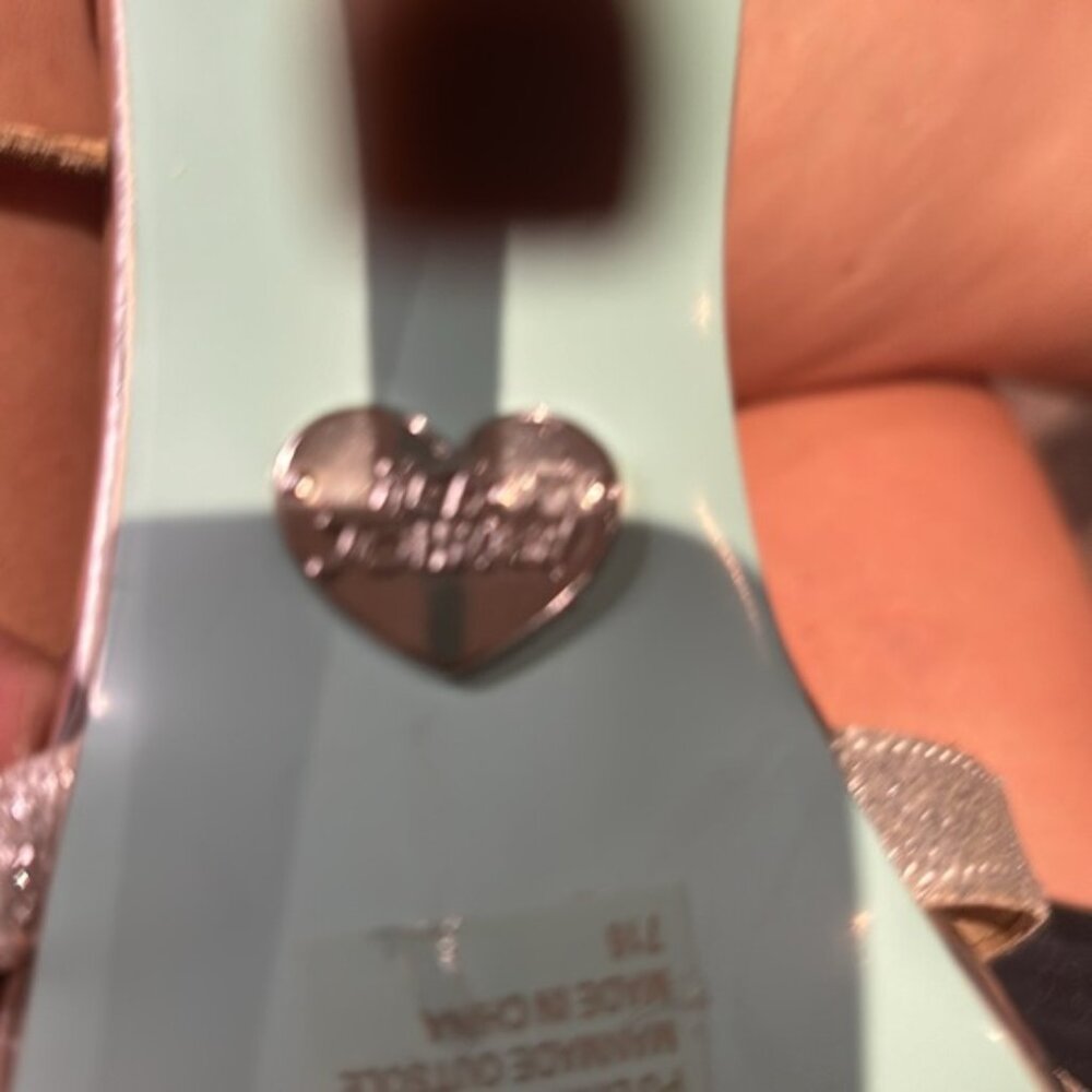 Platform Slides In Cream With Weaved Pattern In 75 - image 5